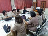 การประชุมปฎิบัติการถอดบทเรียนการตรวจข้อสอบo-netวิชาภาษาไทยและเตรียมความพร้อมครูผู้สอน