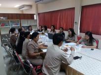 การประชุมปฎิบัติการถอดบทเรียนการตรวจข้อสอบo-netวิชาภาษาไทยและเตรียมความพร้อมครูผู้สอน