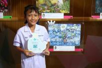 นักเรียนโรงเรียนห้วยไซงัวรับรางวัลศิลปะระดับโลก ณ ประเทศญี่ปุ่น