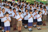 โรงเรียนบ้านโคกคอน จัดกิจกรรมรับน้องใหม่ อนุบาล 2 และนักเรียนที่ย้ายเข้ามาใหม่สู่รั้วเหลือง-แดง  Back to School ปีการศึกษา 2561  