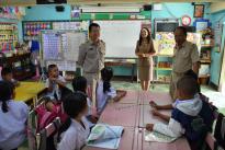 ผอ.สพป.หนองคาย เขต 1 ออกตรวจเยี่ยมโครงการอาหารกลางวันโรงเรียนบ้านไทยสามัคคี