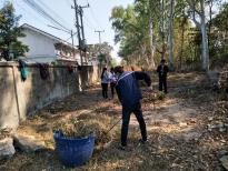 สพป.หนองคาย เขต 1 ร่วมกับสำนักงานคุมประพฤติ และเทศบาลเมืองหนองคาย ร่วมกิจกรรมสำนักงานสีเขียว และกิจกรรม 5 ส