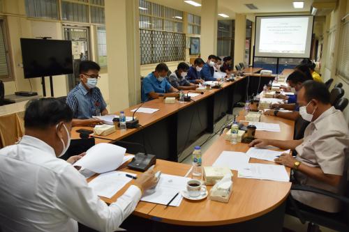 สพป.หนองคาย เขต 1 ดำเนินการประชุมคณะกรรมการบริหารวงเงินเดือนข้าราชการครูและบุคลากรทางการศึกษา ครั้งที่ 2/2565
