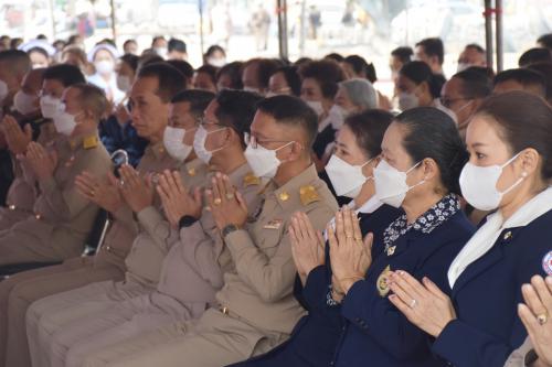 สพป.หนองคาย เขต 1 ร่วมพิธีบวงสรวงและวางพวงมาลาอนุสาวรีย์ปราบฮ่อ จังหวัดหนองคาย 