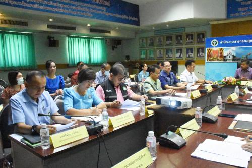 ผอ.สพป.หนองคาย เขต 1 ร่วมประชุมชี้แจงโครงการให้วัคซีน HPV ป้องกันมะเร็งปากมดลูกในหญิงอายุ 11-20 ปี จังหวัดหนองคาย ตามนโยบาย 1 ล้านโดส ภายใน 100 วัน
