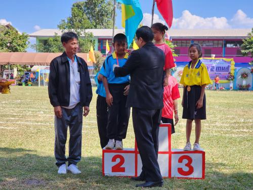 สพป.หนองคาย เขต เปิดการแข่งขันกีฬา-กรีฑานักเรียน ประจำปีการศึกษา 2566 กลุ่มเครือข่ายสถานศึกษาที่ 7 (ท่าบ่อ 2)